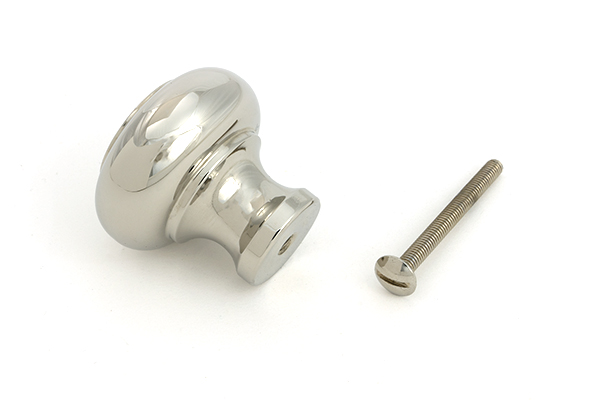 Polished Nickel Regency Cabinet Knob - Large - Image 5
